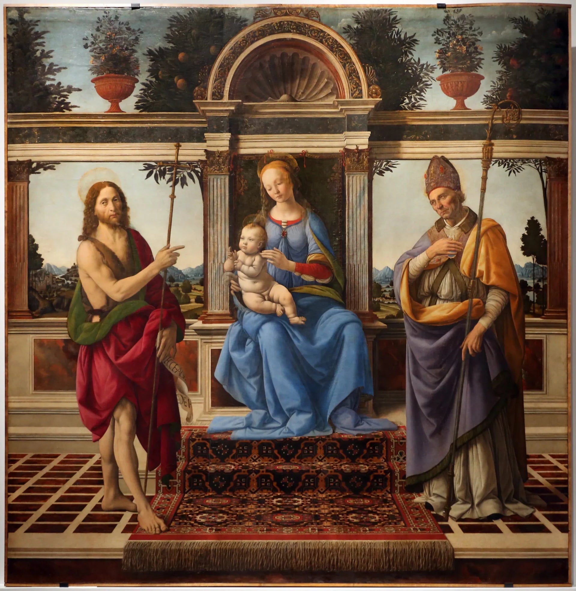 Madonna di Piazza - Andrea del Verrocchio image 1 tableau peint à l’huile sur toile