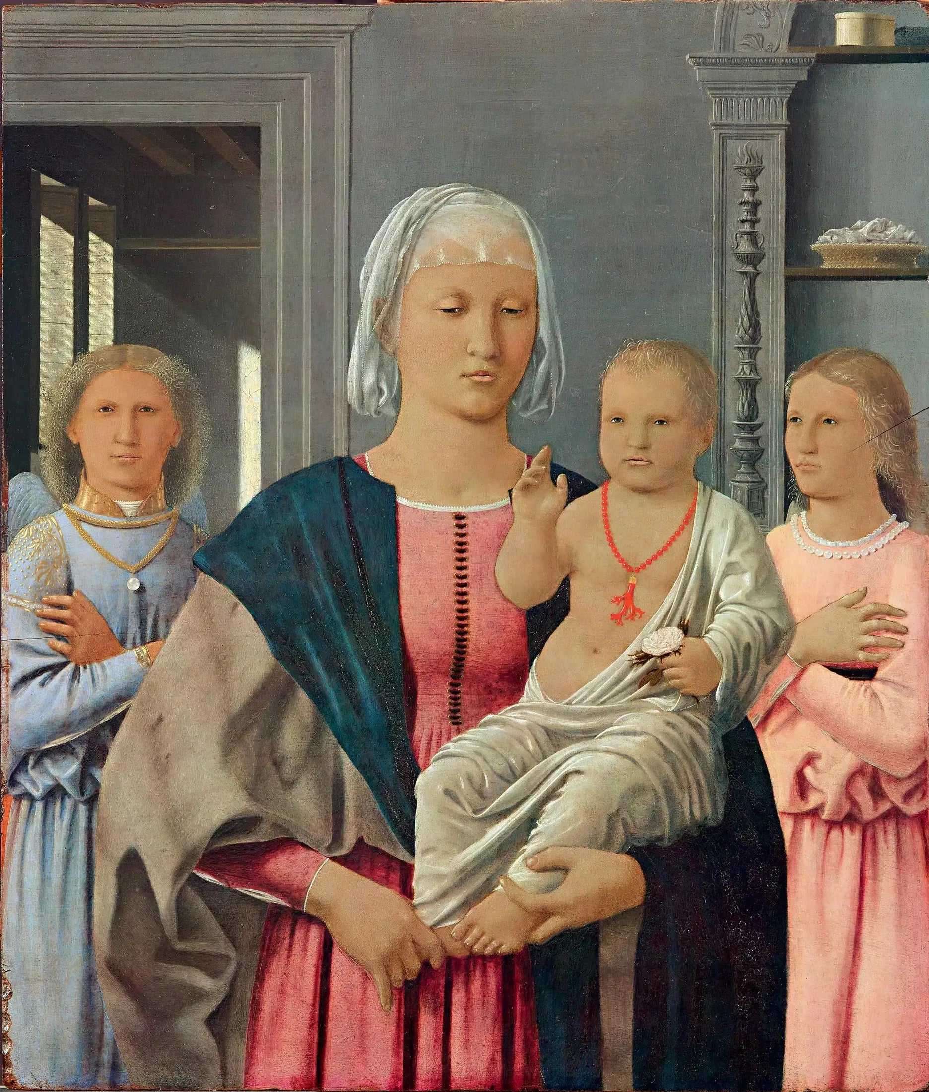 Madonna di Senigallia - Piero della Francesca image 1 reproduction de peinture à l’huile