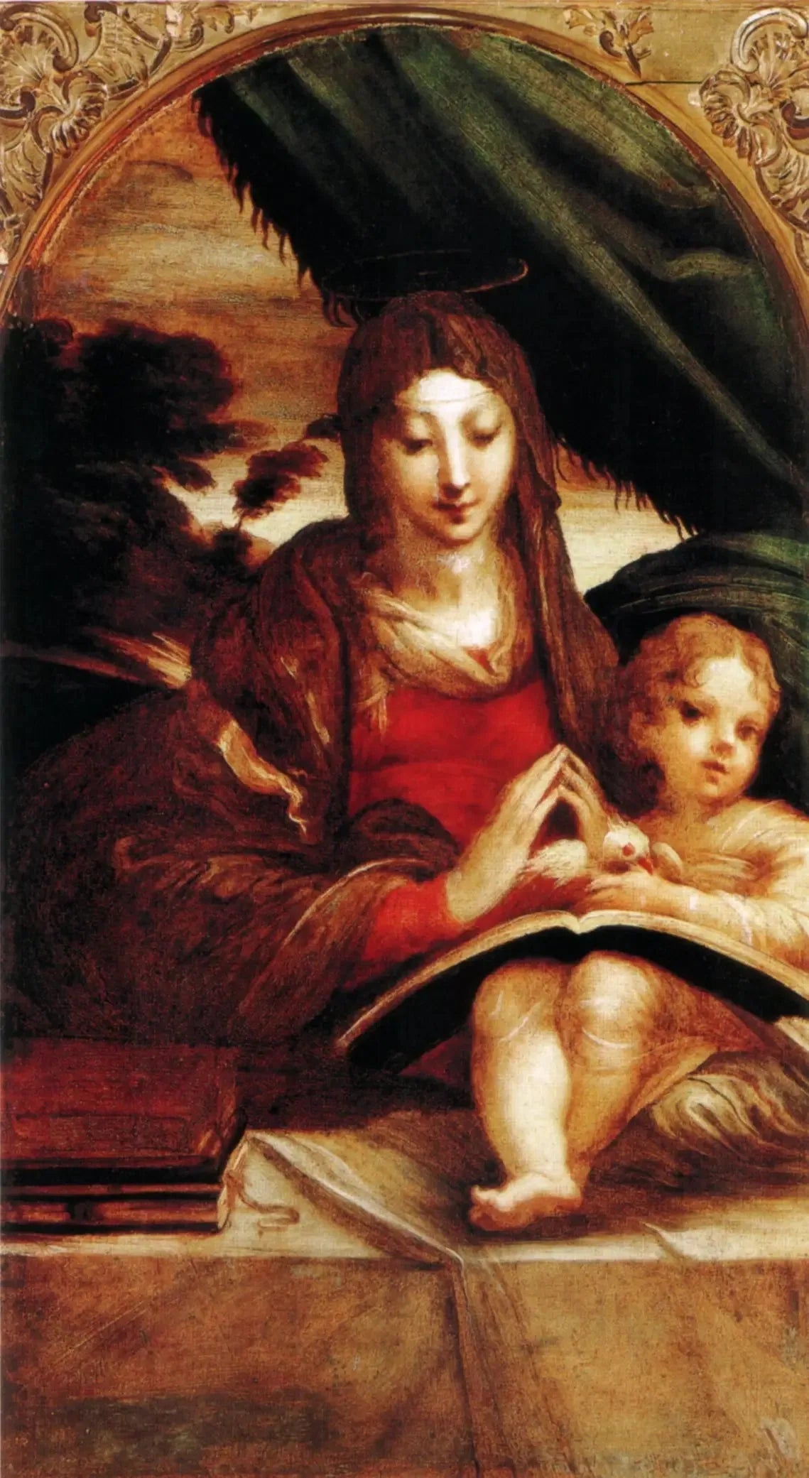 Madonna Doria - Parmigianino image 1 reproduction artisanale de tableau