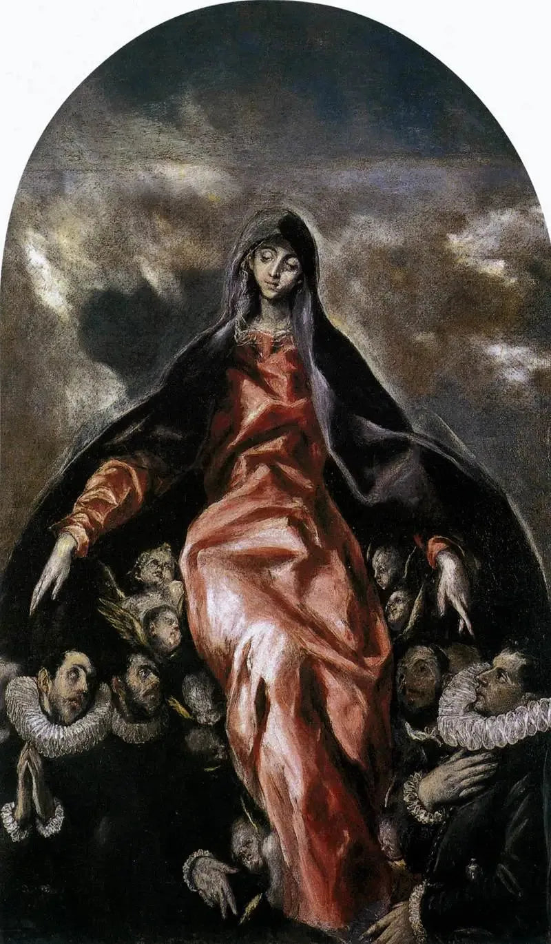 Madonne de la Charité - El Greco image 1 reproduction de peinture à l’huile