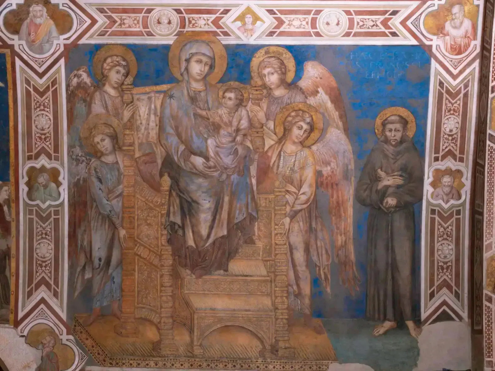 Maestà d'Assise - Cimabue image 1 reproduction artisanale de tableau