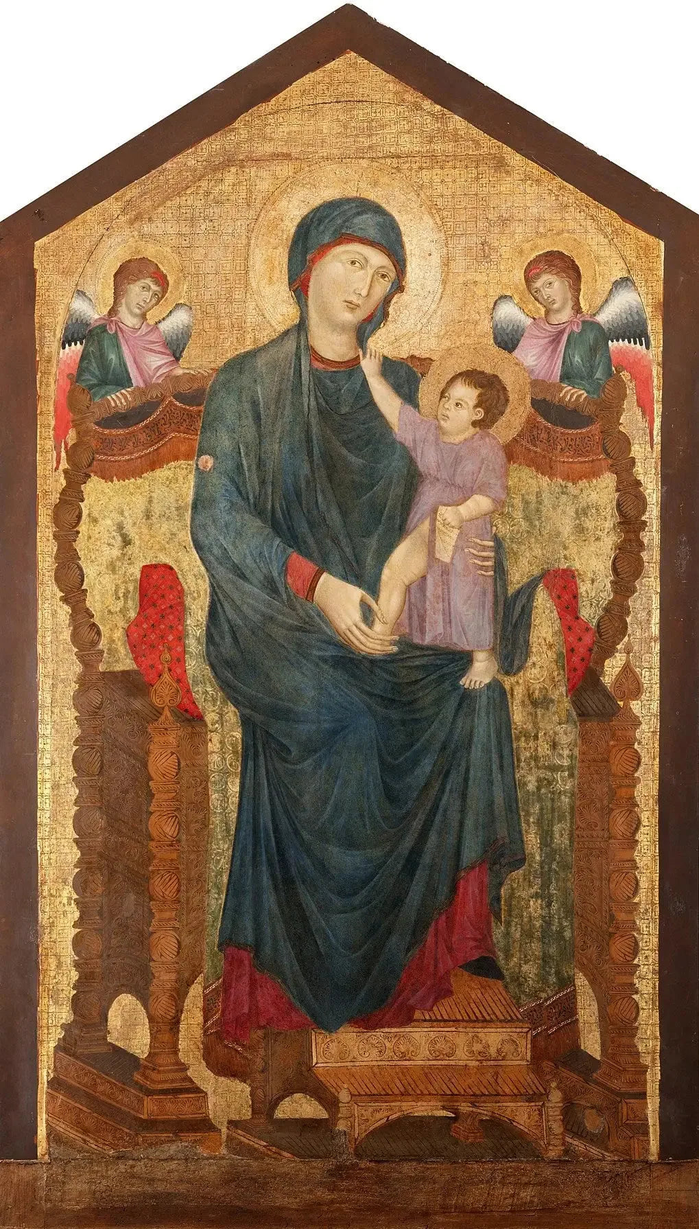 Maestà de Santa Maria dei Servi - Cimabue image 1 copie peinte à la main à l’huile