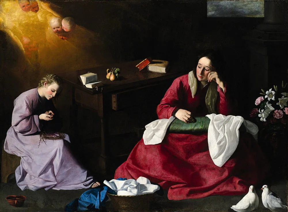Maison à Nazareth - Francisco de Zurbarán image 1 reproduction artisanale de tableau