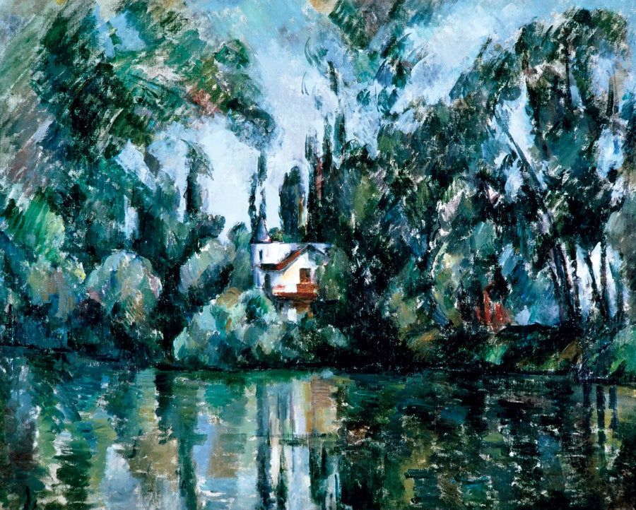 Maison au bord de la Marne - Paul Cézanne