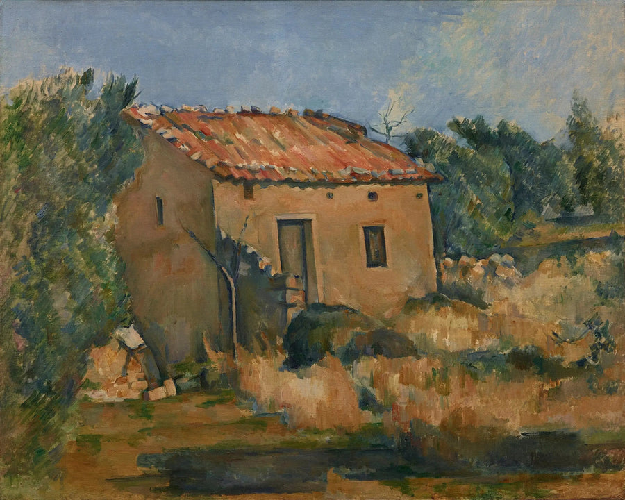 Maison dans la campagne aixoise - Paul Cézanne
