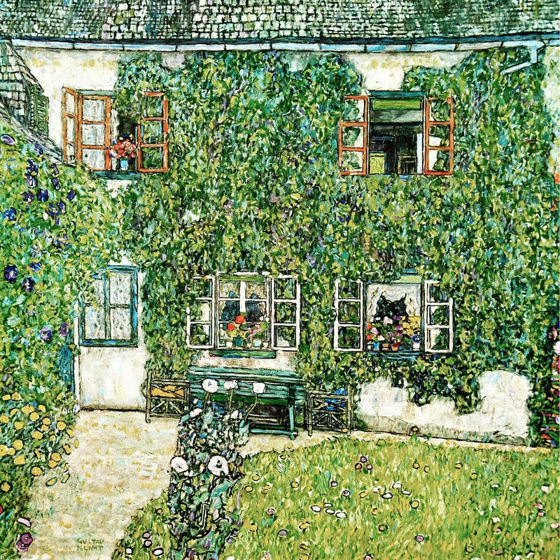 Maison de campagne à Unterach sur l’Attersee - Gustav Klimt