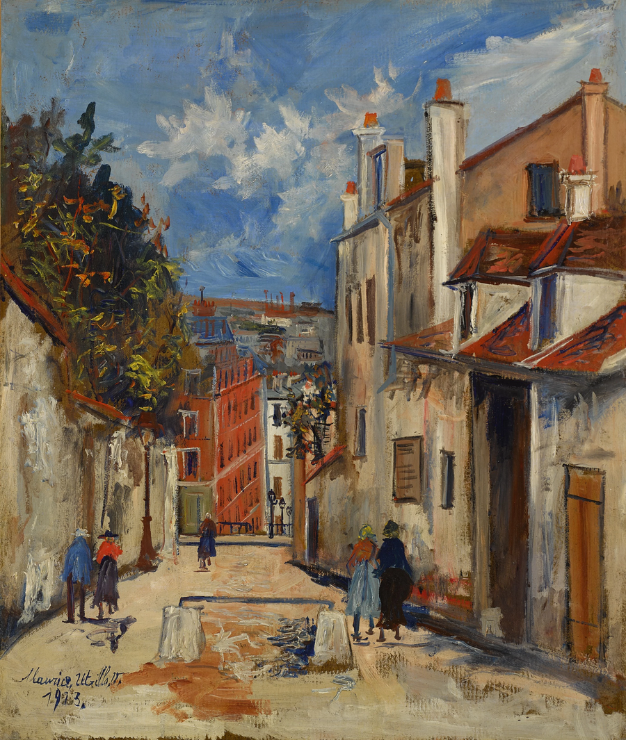 La Maison de Mimi Pinson - Maurice Utrillo
