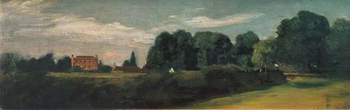 Maison East Bergholt - John Constable image 1 reproduction artisanale de tableau