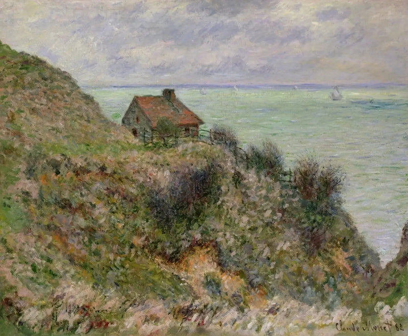 Будинок рибалки, похмура погода W734 - Клод Моне
