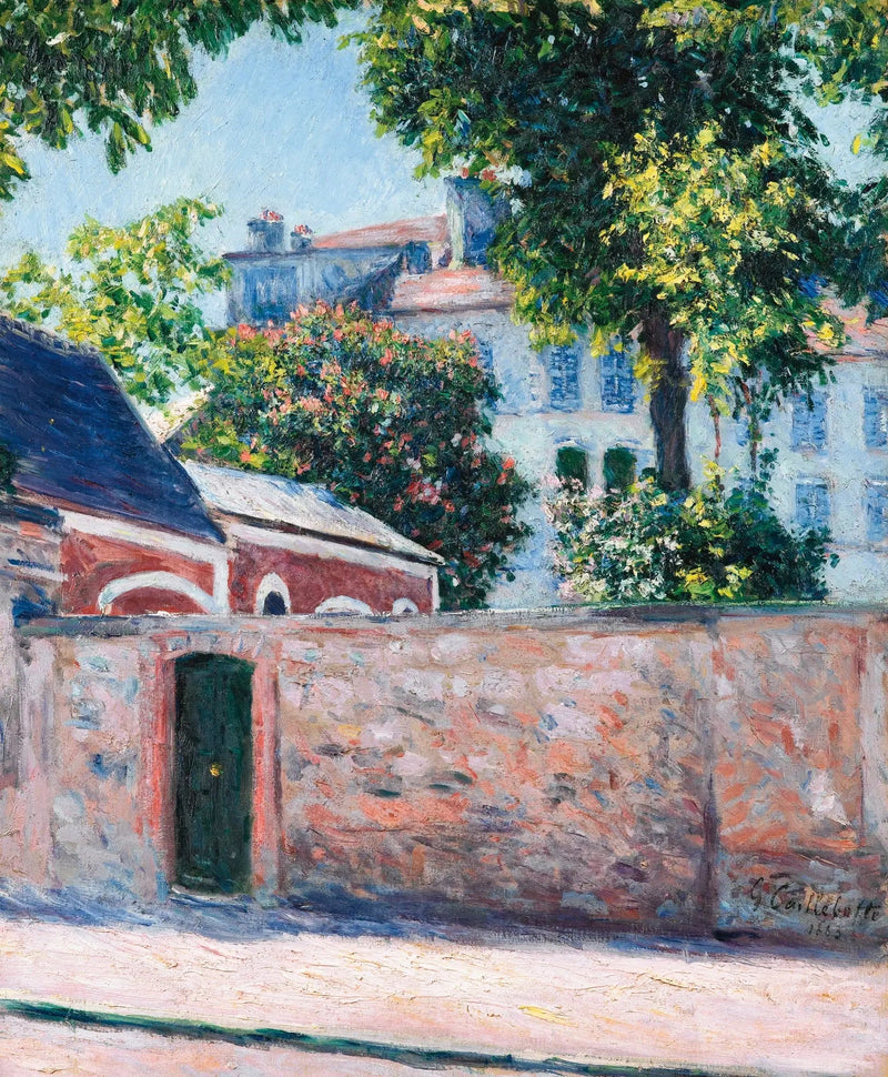 Maisons à Argenteuil - Gustave Caillebotte