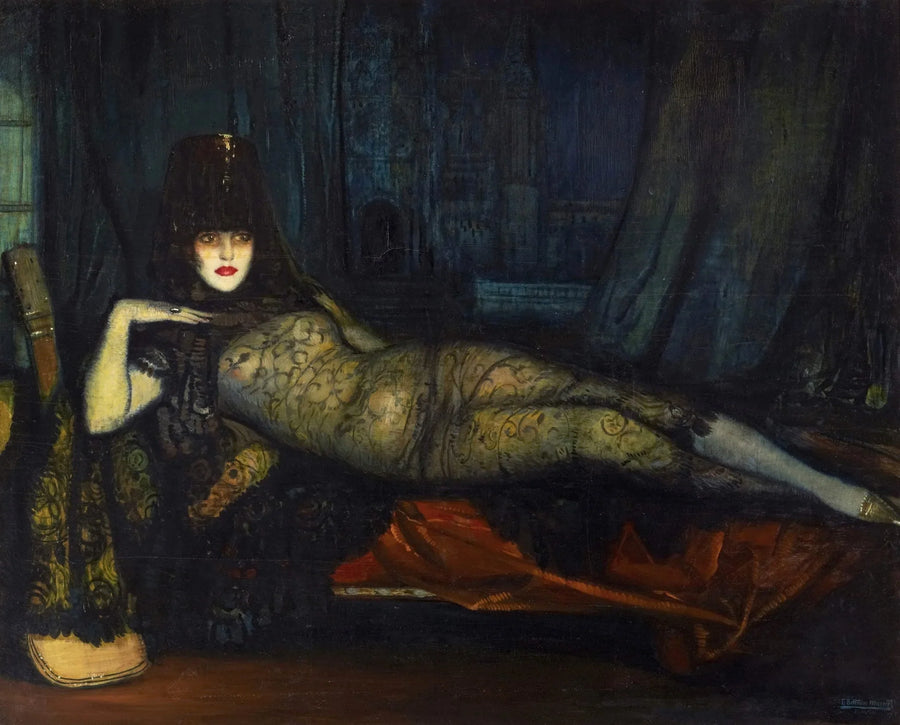 Maja Maldita - Federico Beltrán Masses image 1 tableau peint à l’huile sur toile