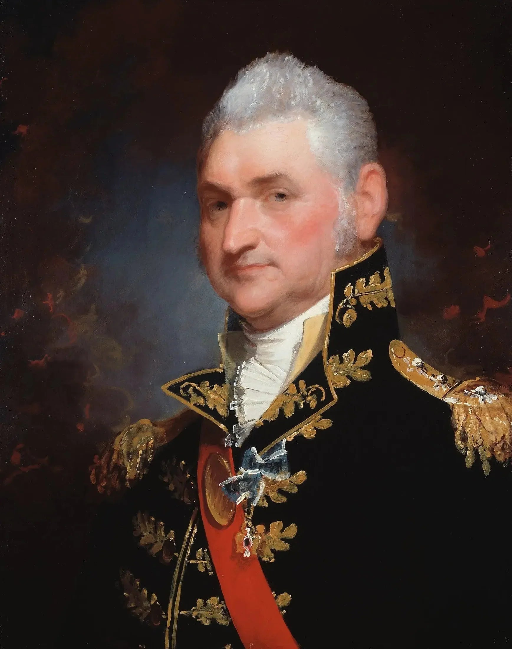 Major-général Henry Dearborn - Gilbert Stuart image 1 reproduction d’œuvre d’art à l’huile