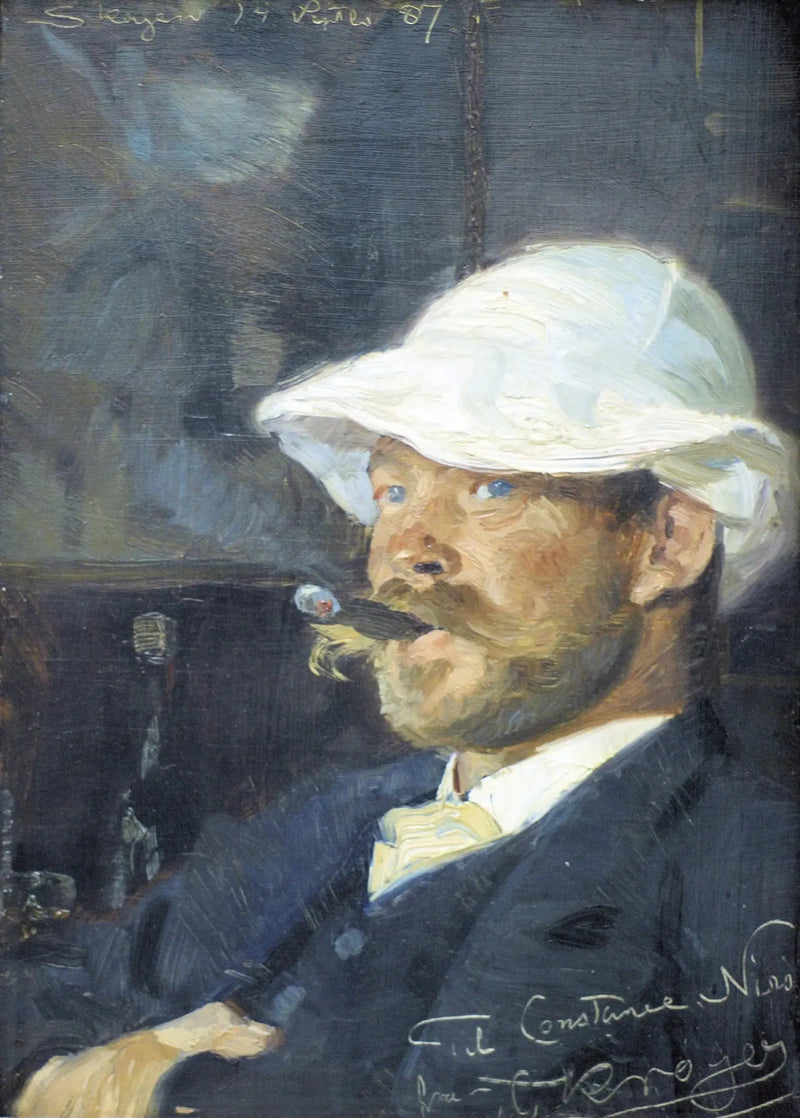 Maleren Thorvald Niss - Peder Severin Krøyer