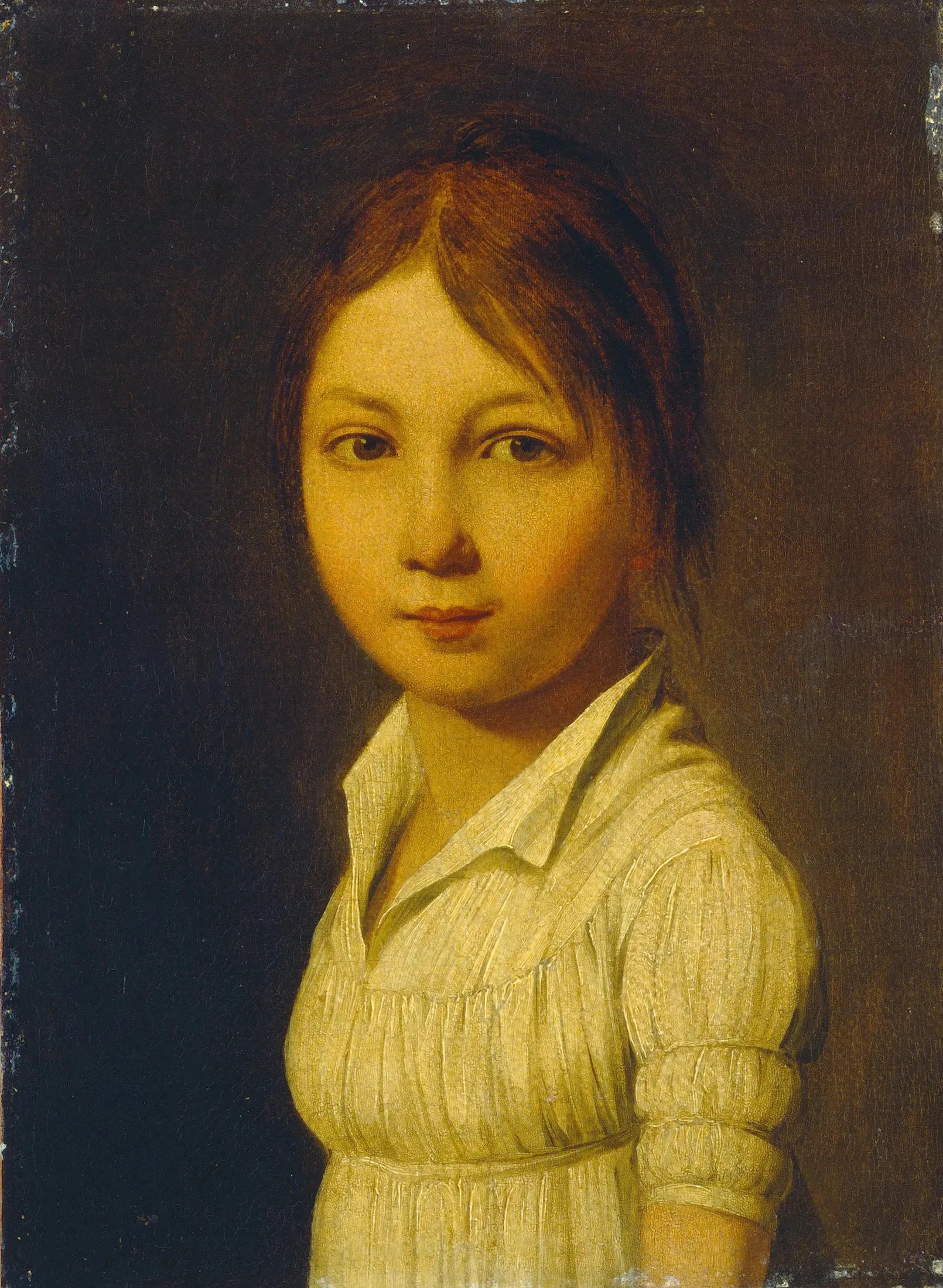 Malvina Mortier de Trévise - Louis-Léopold Boilly image 1 reproduction artisanale de tableau