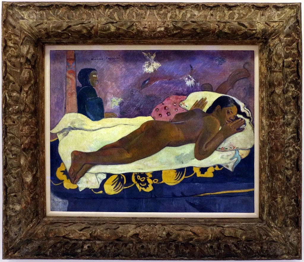 Manaò tupapaú - Paul Gauguin image 2 copie peinte à la main à l’huile