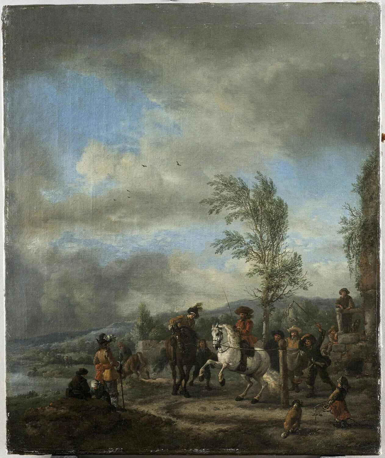 Le Manège en plein air - Philips Wouwerman