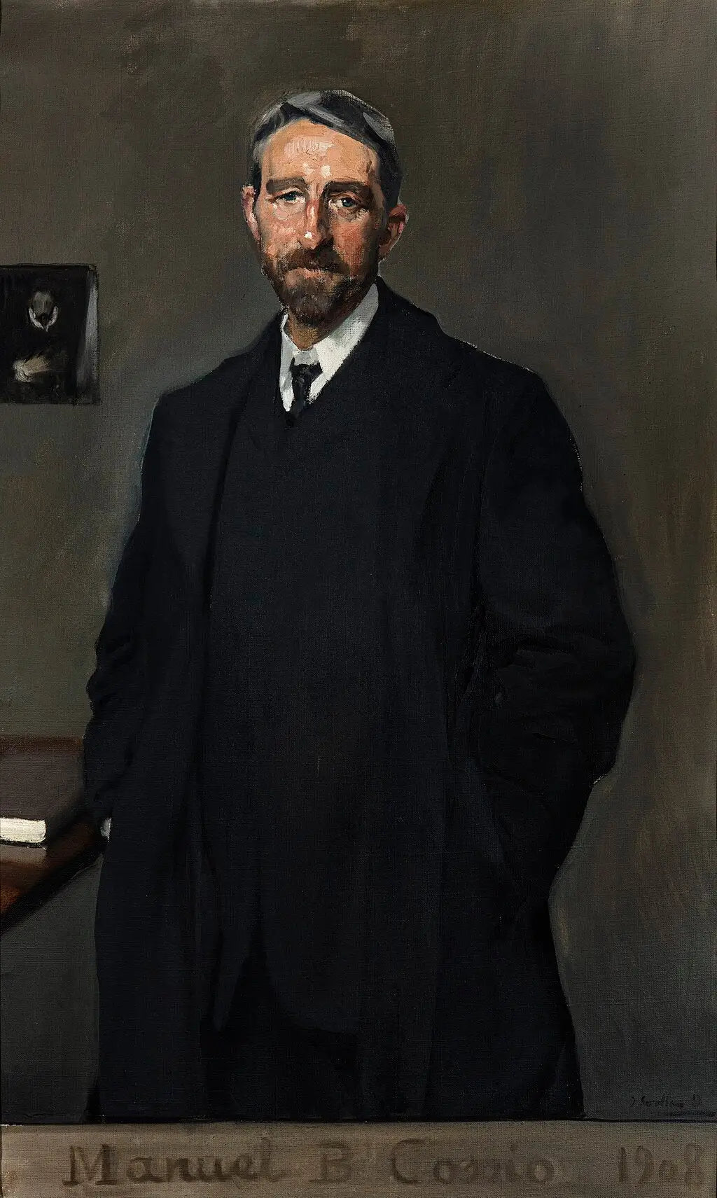 Manuel Bartolomé Cossío - Joaquín Sorolla image 1 reproduction de peinture à l’huile