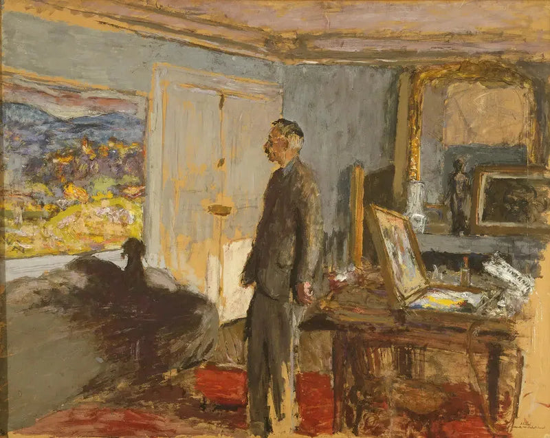 Maquette pour un portrait de Bonnard - Édouard Vuillard