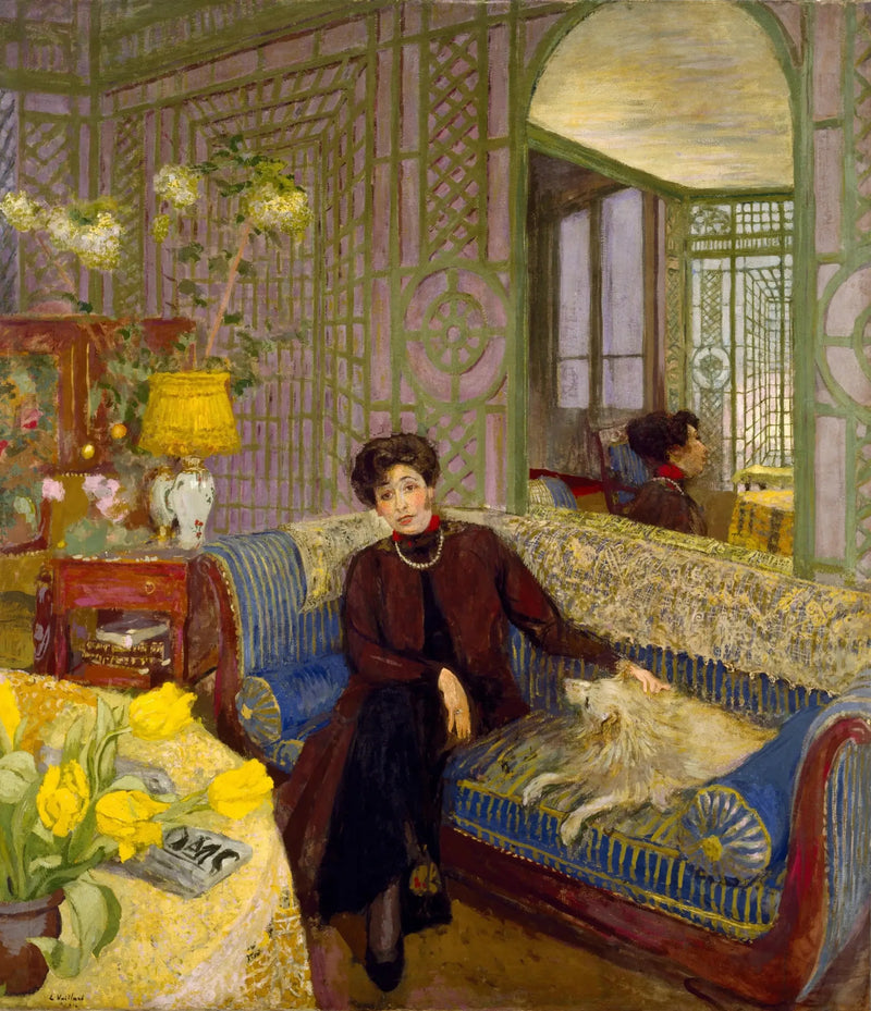 Marcelle Aron (Madame Tristan Bernard) - Édouard Vuillard