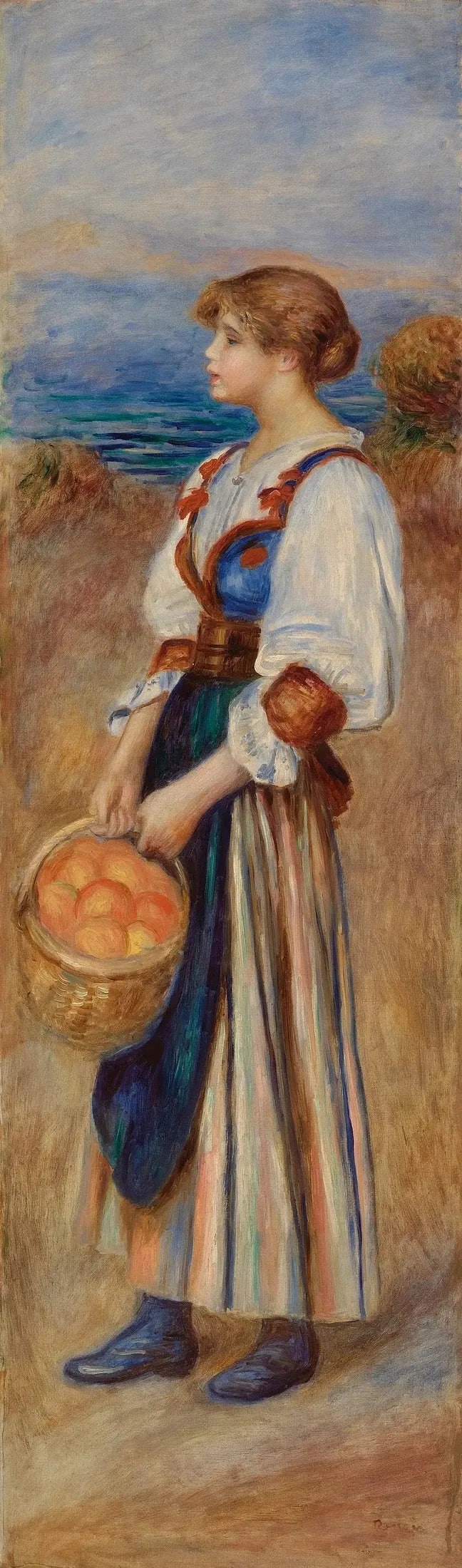 Marchande d'oranges - Pierre-Auguste Renoir
