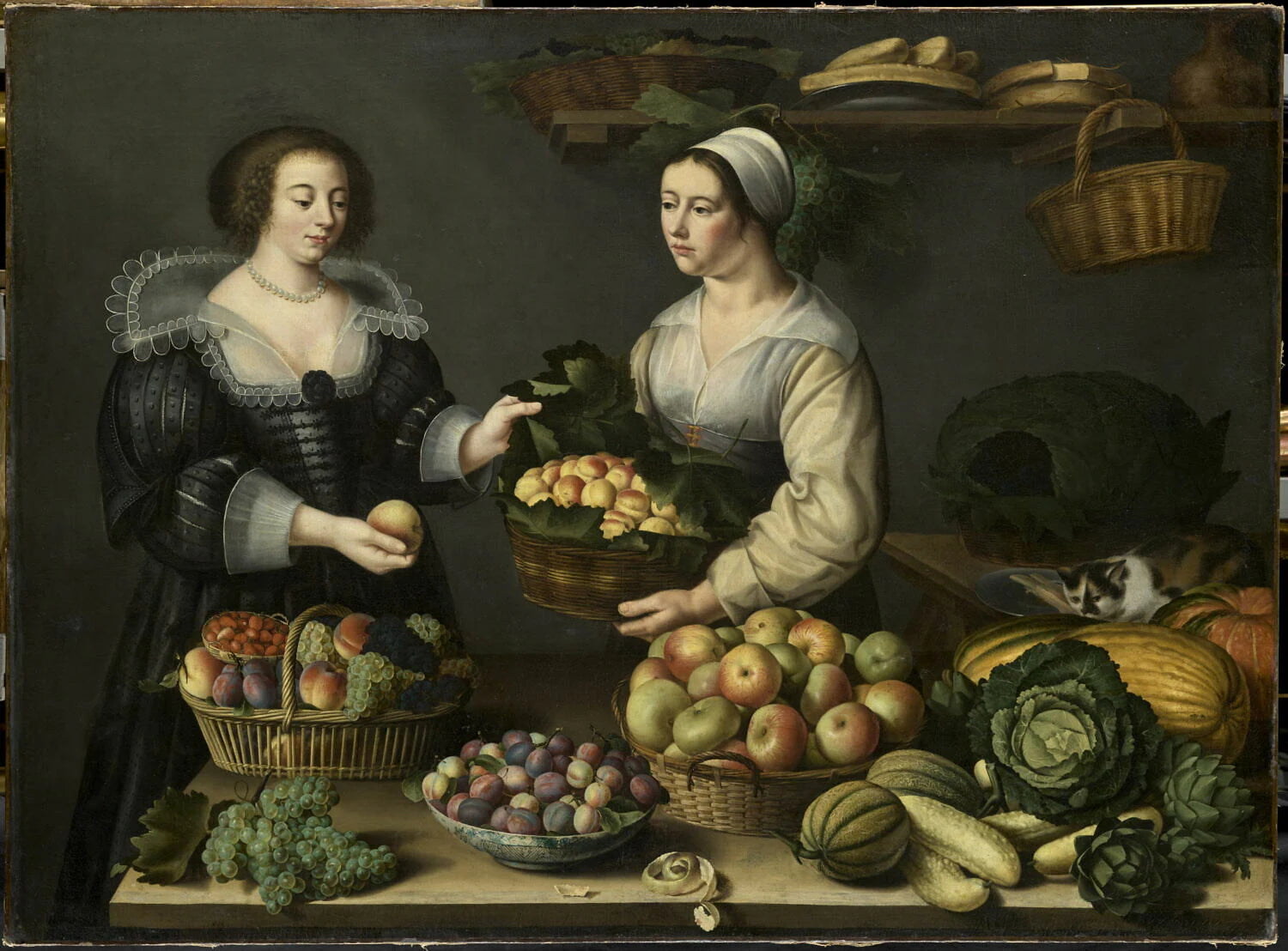 La marchande de fruits et de légumes - Louise Moillon