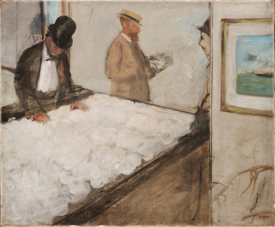 Marchands de coton à la Nouvelle-Orléans - Edgar Degas
