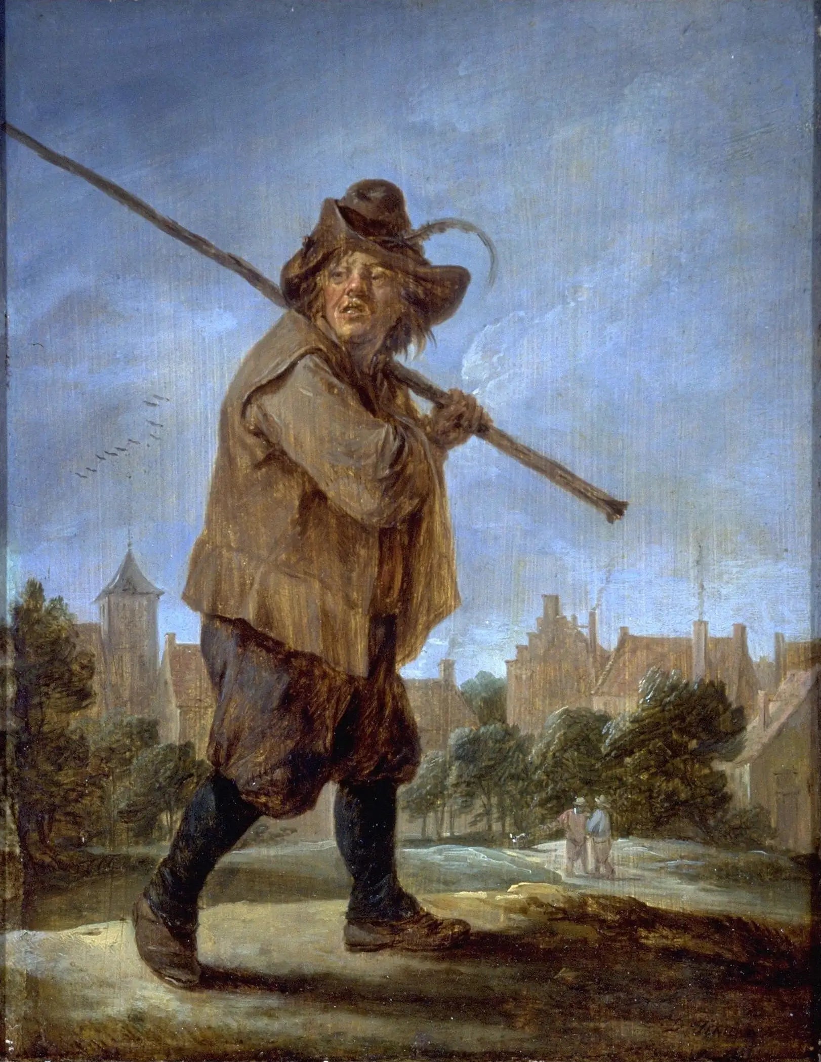 Marche paysanne - David Teniers le Jeune image 1 tableau peint à l’huile sur toile