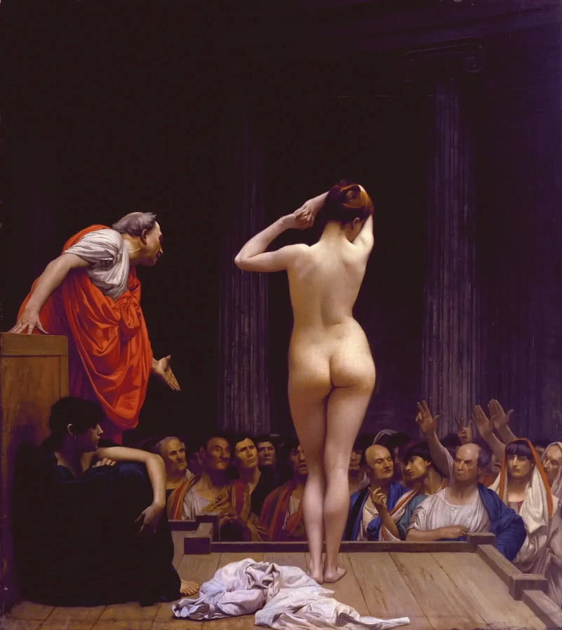 Marché romain aux esclaves - Jean-Léon Gérôme