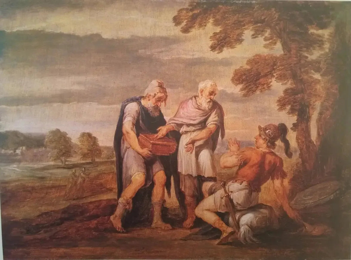 Marcus Curius Dentatus - David Teniers le Jeune image 1 copie peinte à la main à l’huile