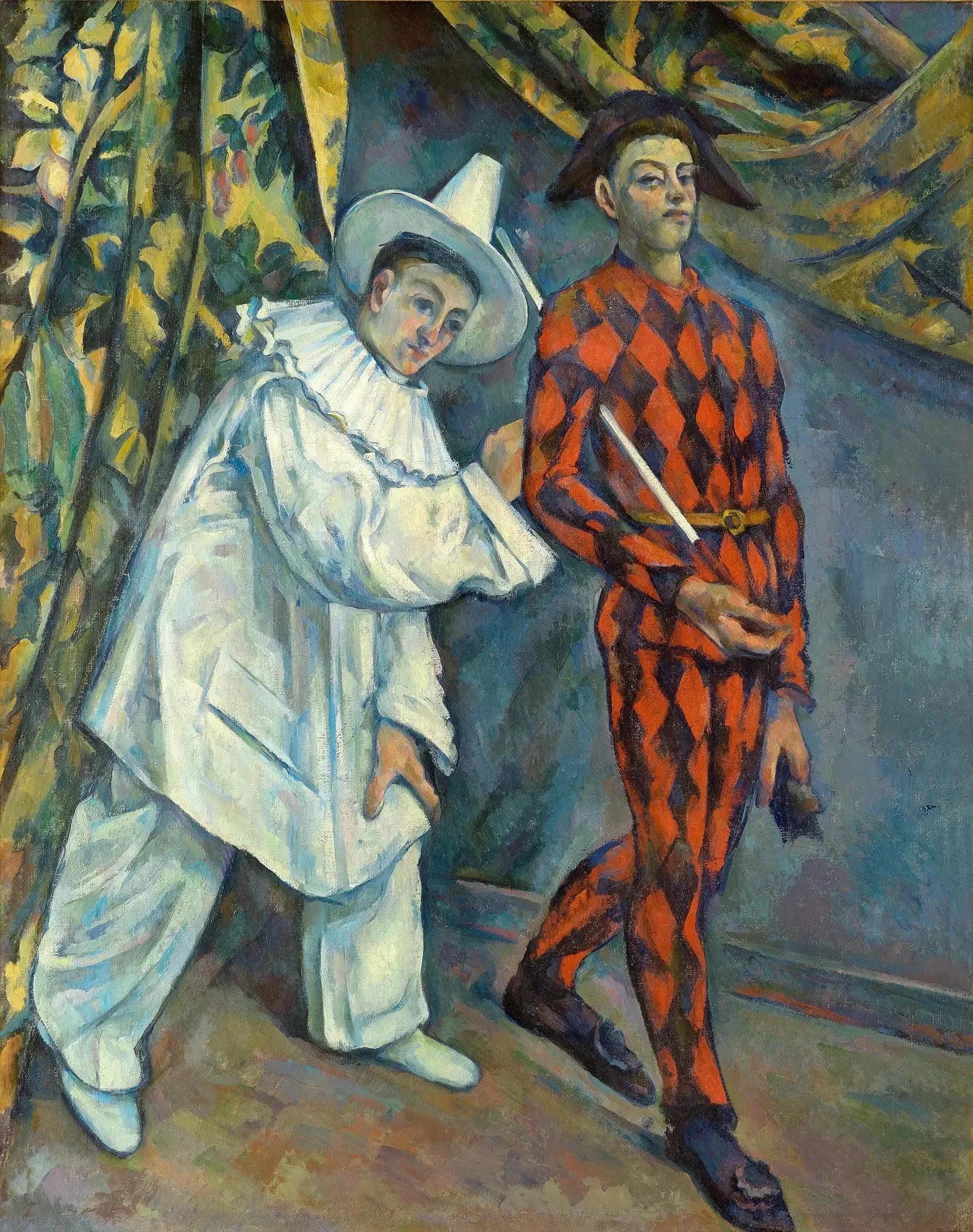 Mardi gras - Paul Cézanne image 1 reproduction de peinture à l’huile