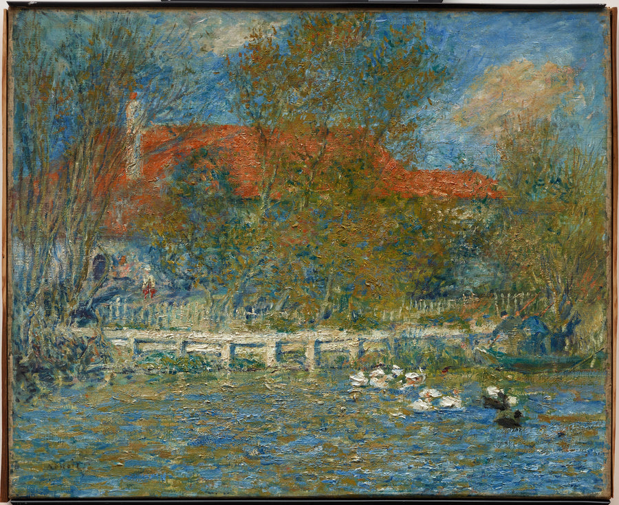 La Mare aux canards – Pierre-Auguste Renoir