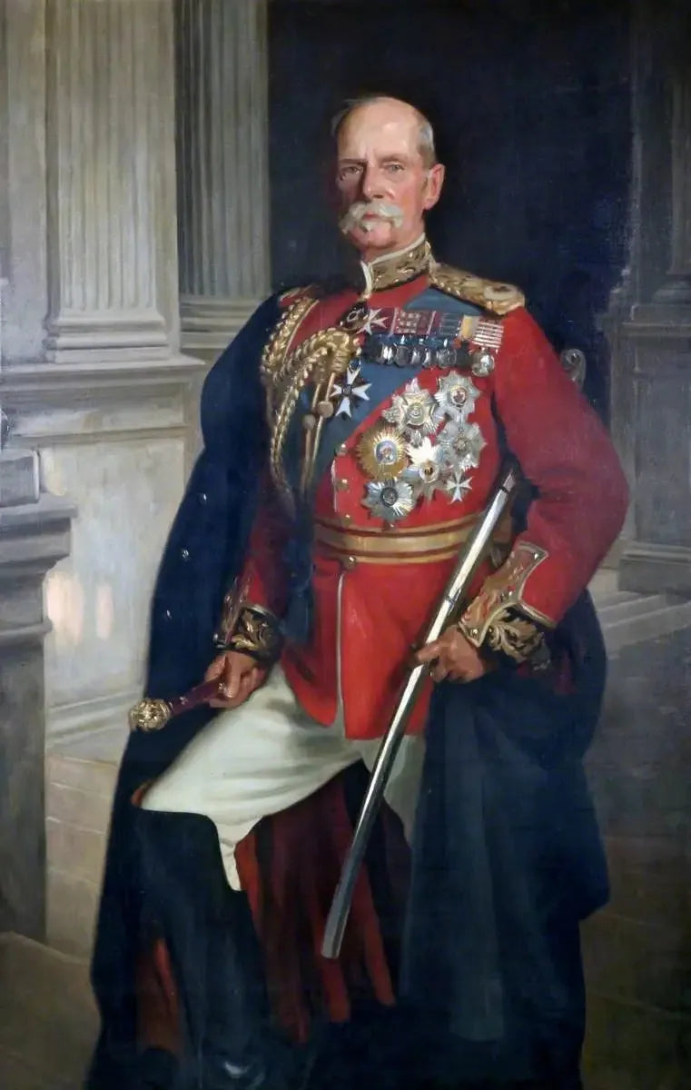 Maréchal Earl Roberts (1856–1933) - John Singer Sargent image 1 tableau peint à l’huile sur toile