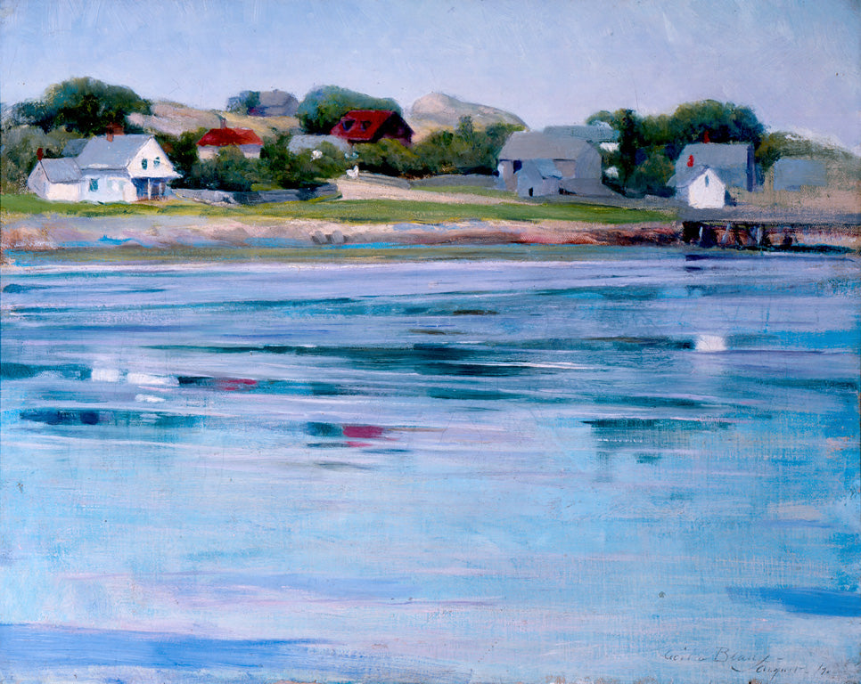 Marée à mi-chemin, rivière Annisquam - Cecilia Beaux image 1 reproduction d’œuvre d’art à l’huile