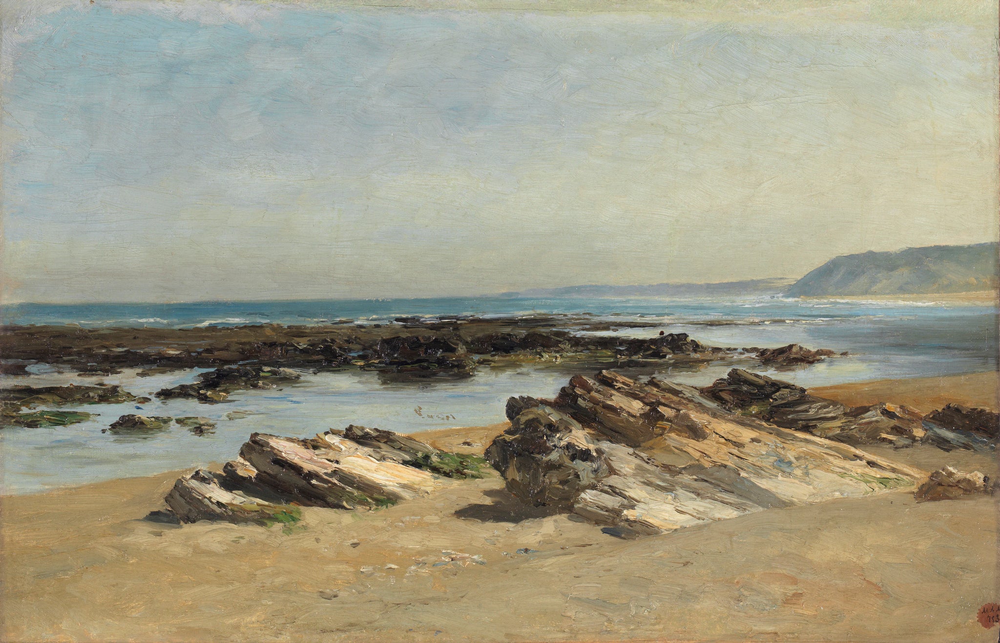 Marée basse (Guéthary) - Carlos de Haes