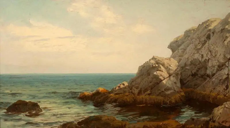 Marée basse, Newport, Rhode Island - William Trost Richards