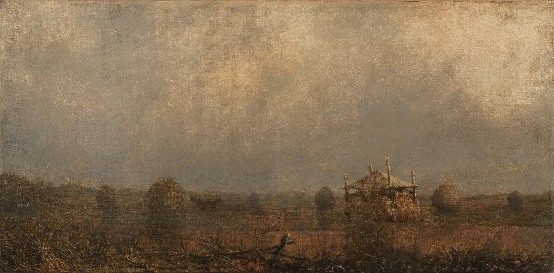 Marée haute sur les marais - Martin Johnson Heade image 1 copie de tableau peinte à la main