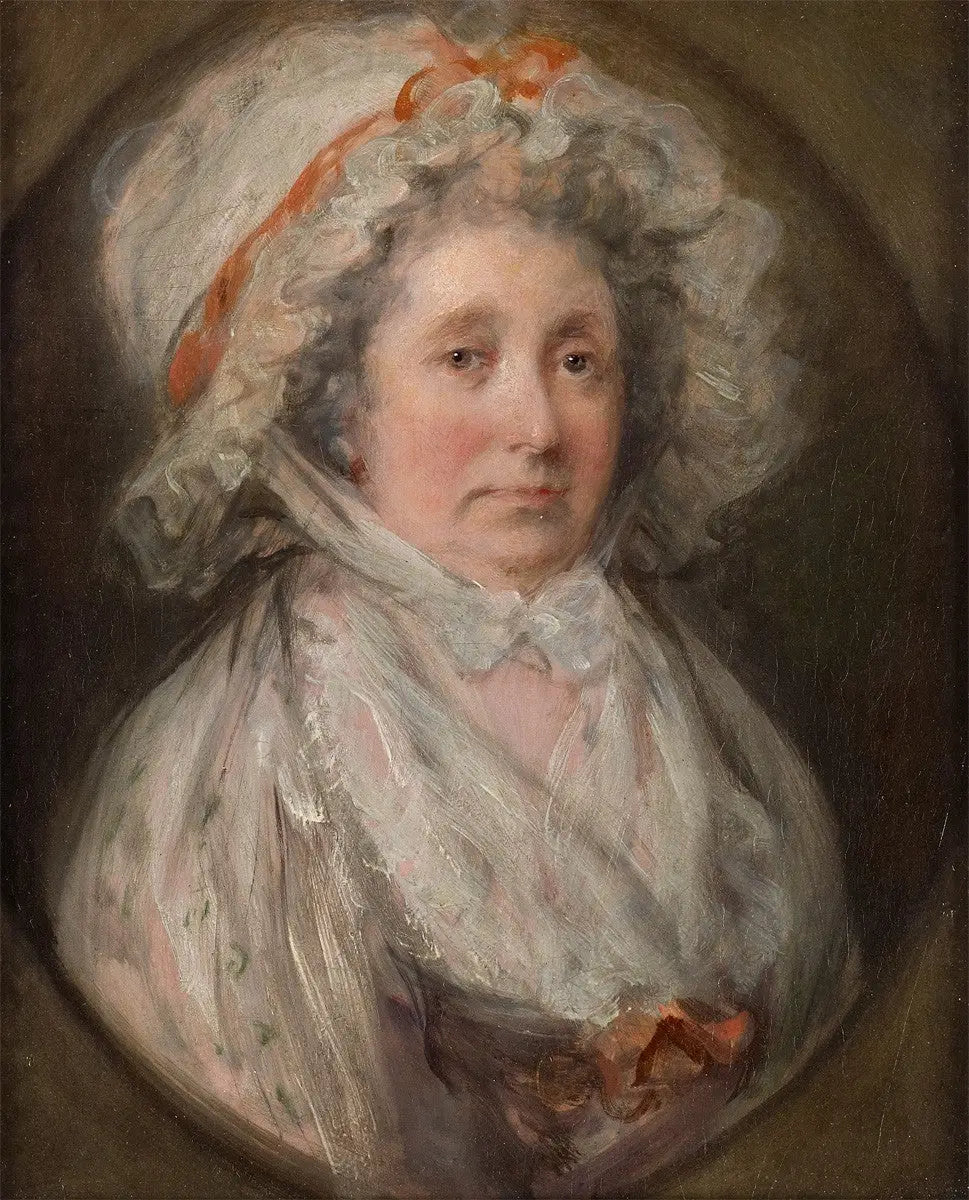 Margaret Gainsborough, née Burr (1728–1797) - Thomas Gainsborough image 1 copie peinte à la main à l’huile