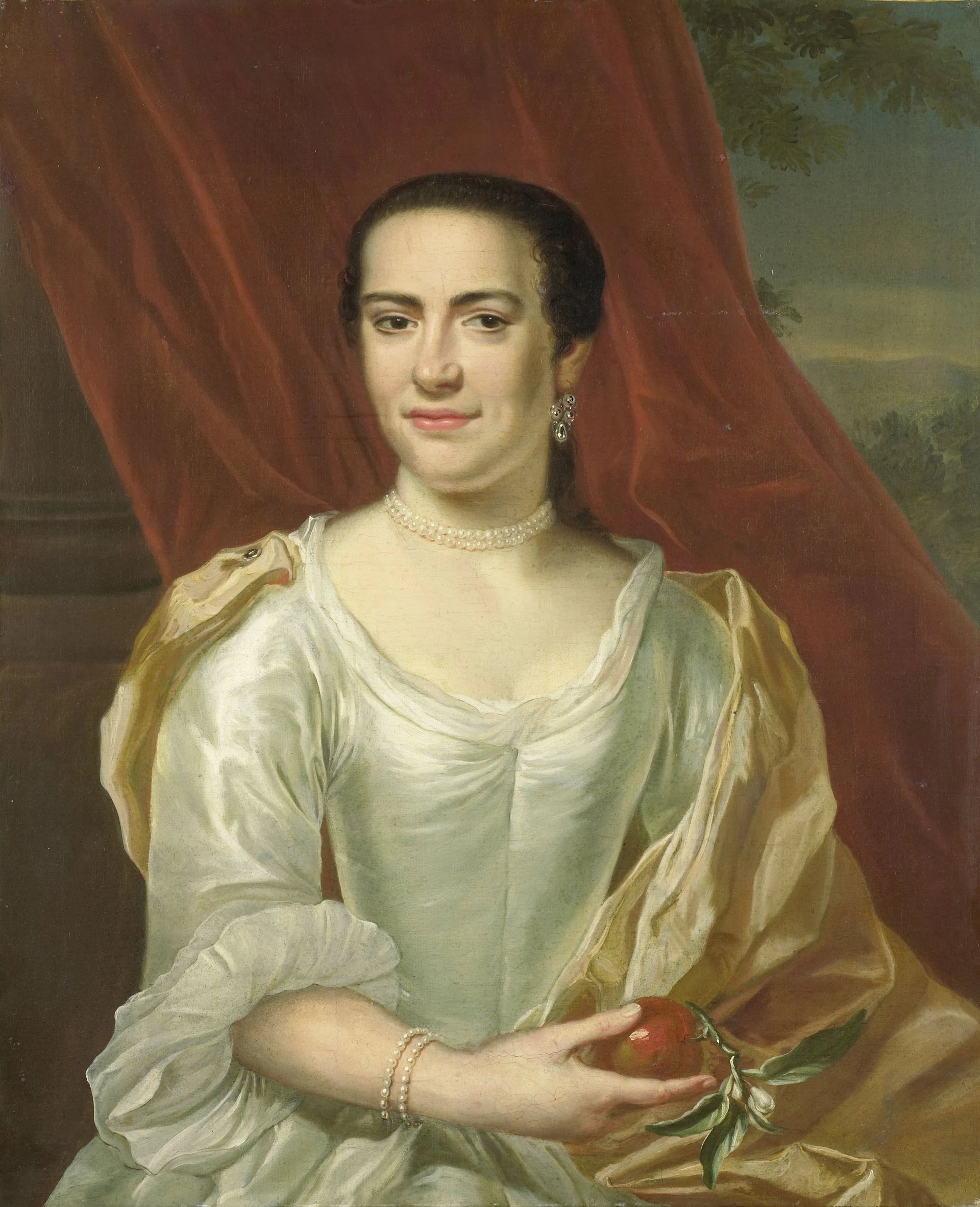 Margaretha Leuveling (1738-83). Épouse de Justus Tjeenk - Herman Frederik van Hengel
