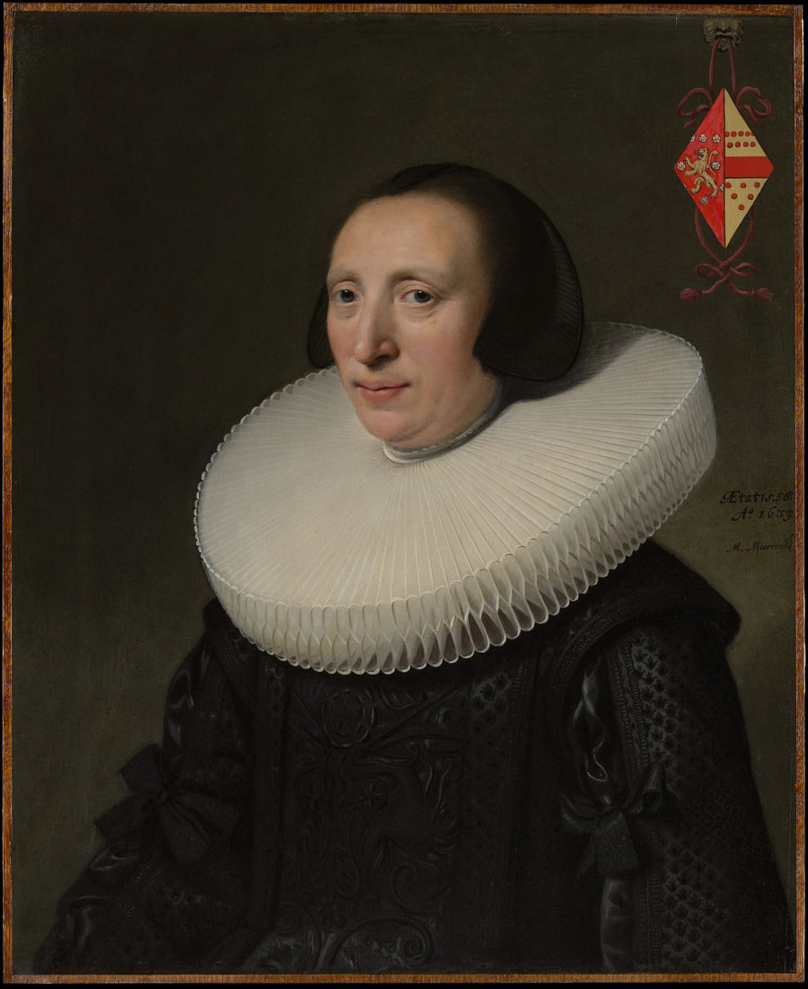 Margaretha van Clootwijk (née vers 1580/81, décédée en 1662) - Michiel Jansz. van Mierevelt