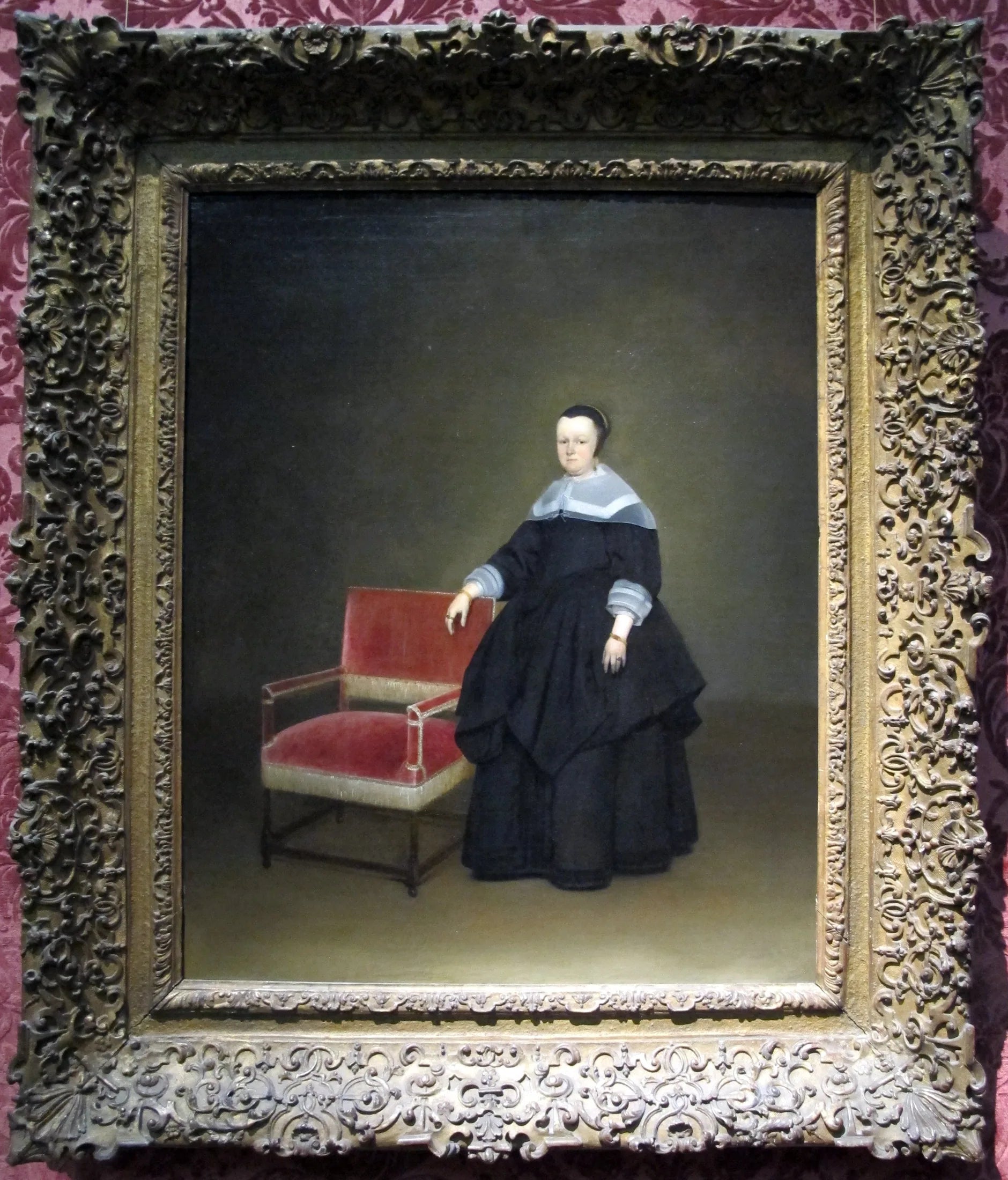 Margaretha van Haexbergen (1614-1676) - Gerard ter Borch image 1 copie peinte à la main à l’huile