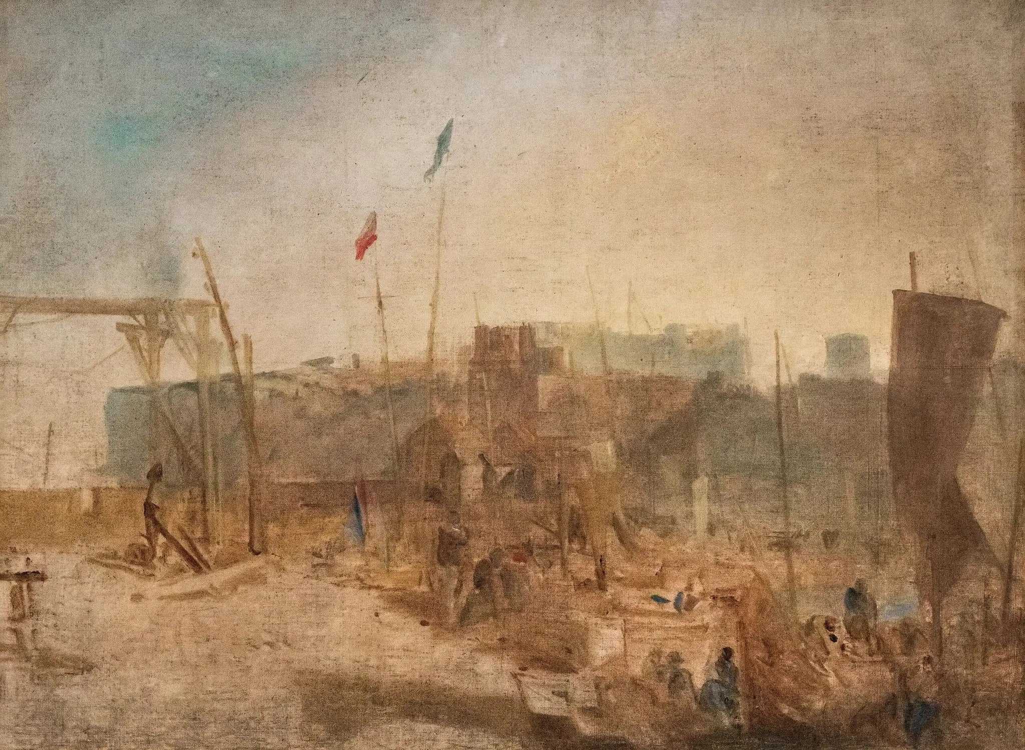 Margate - J. M. W. Turner image 1 copie peinte à la main à l’huile