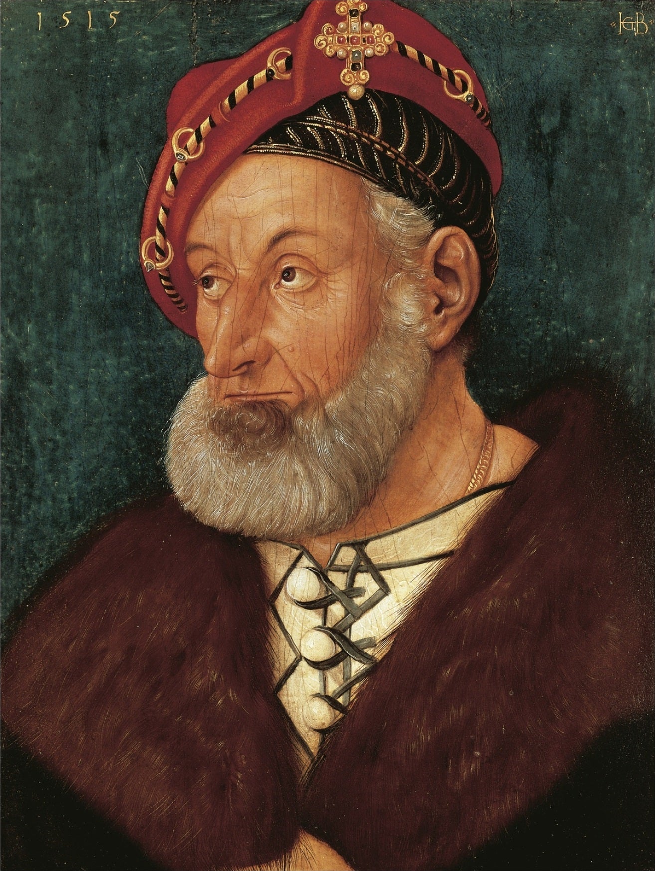 Margrave Christophe Ier de Bade - Hans Baldung Grien image 1 tableau peint à l’huile sur toile