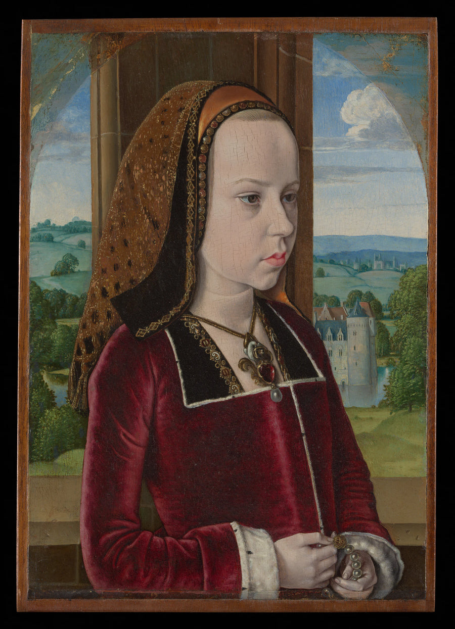 Marguerite d'Autriche - Jean Hey (called Master of Moulins)