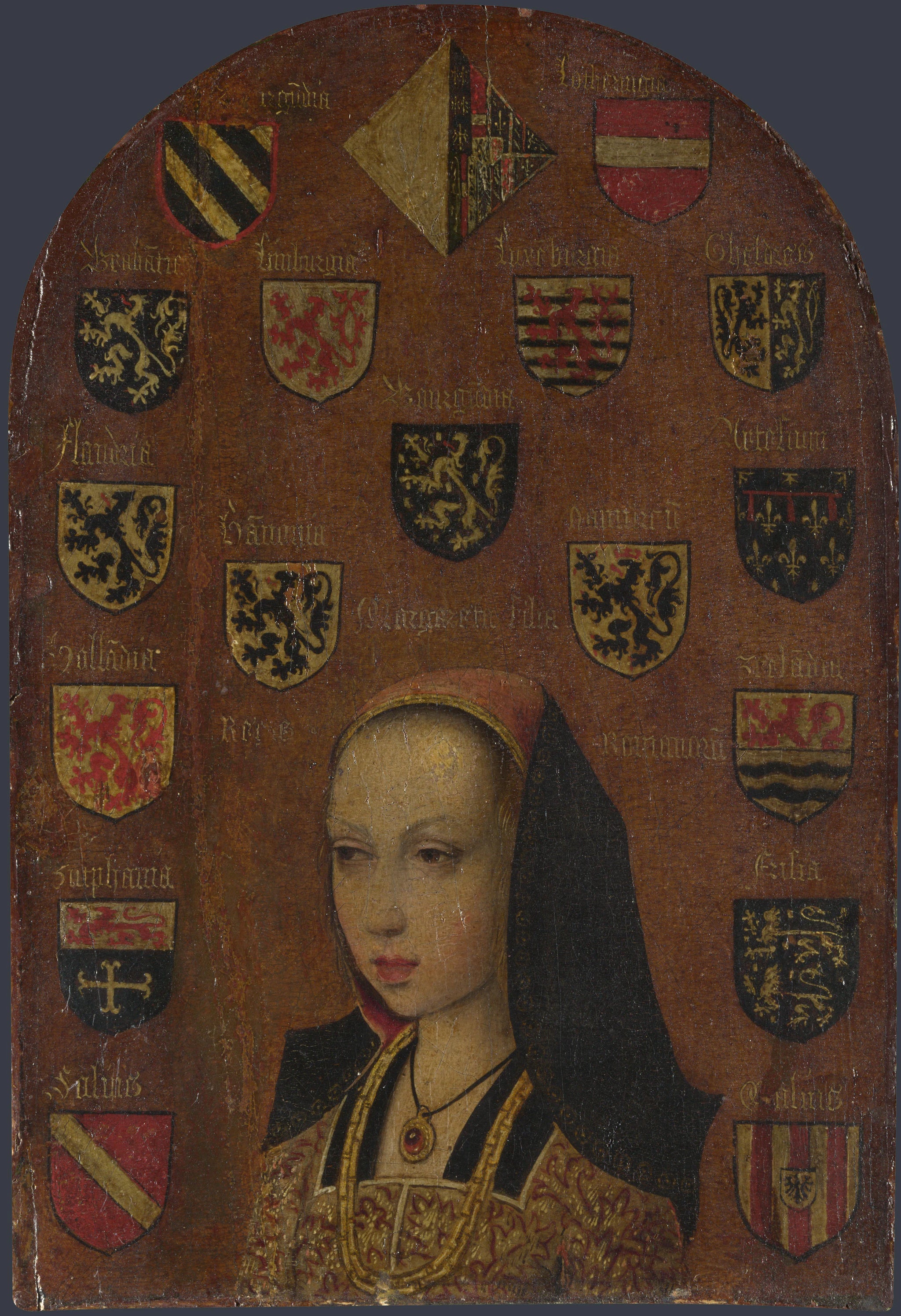 Marguerite d'Autriche - Pieter van Coninxloo