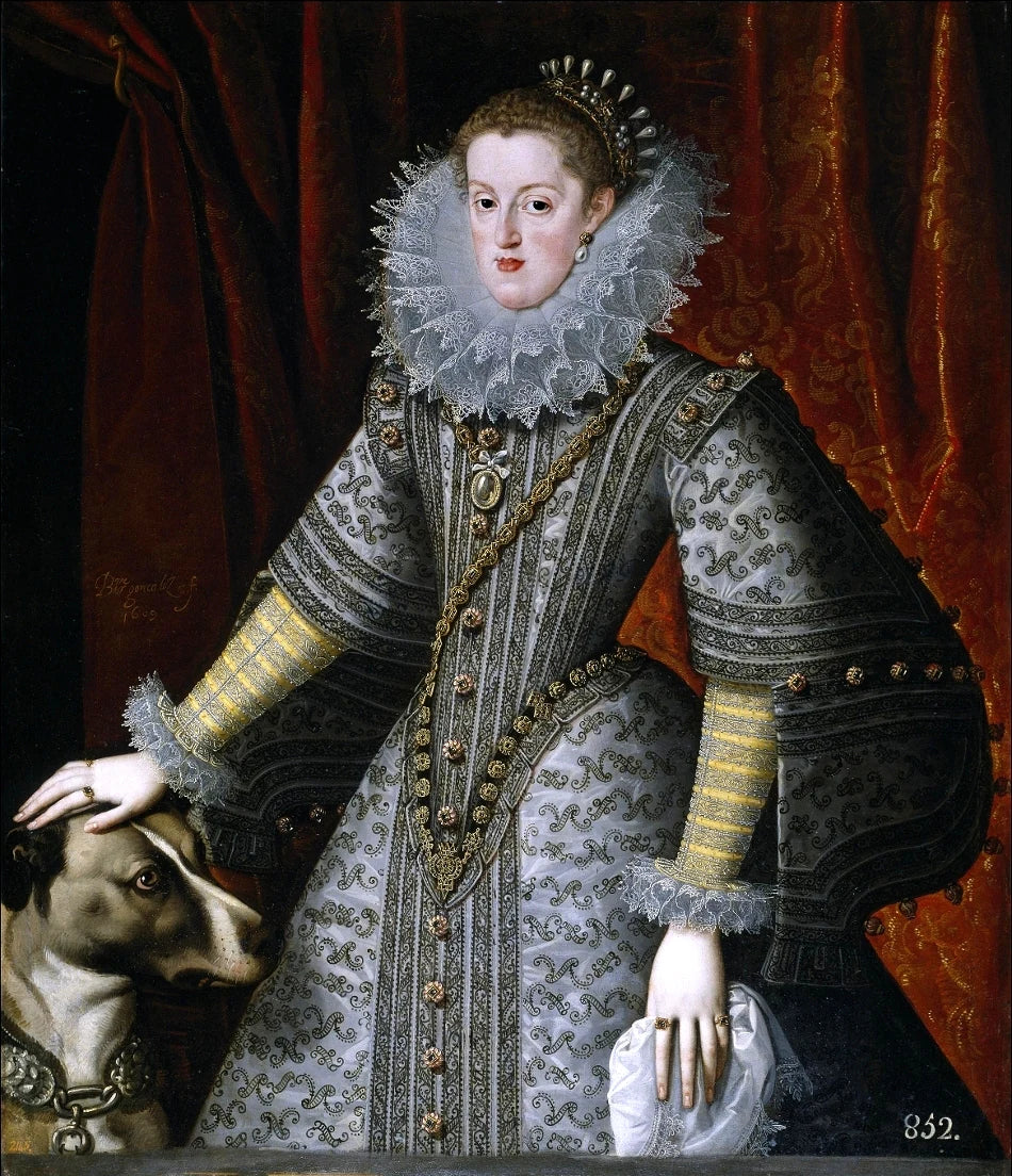 Marguerite d'Autriche, reine d'Espagne - Bartolomé González y Serrano