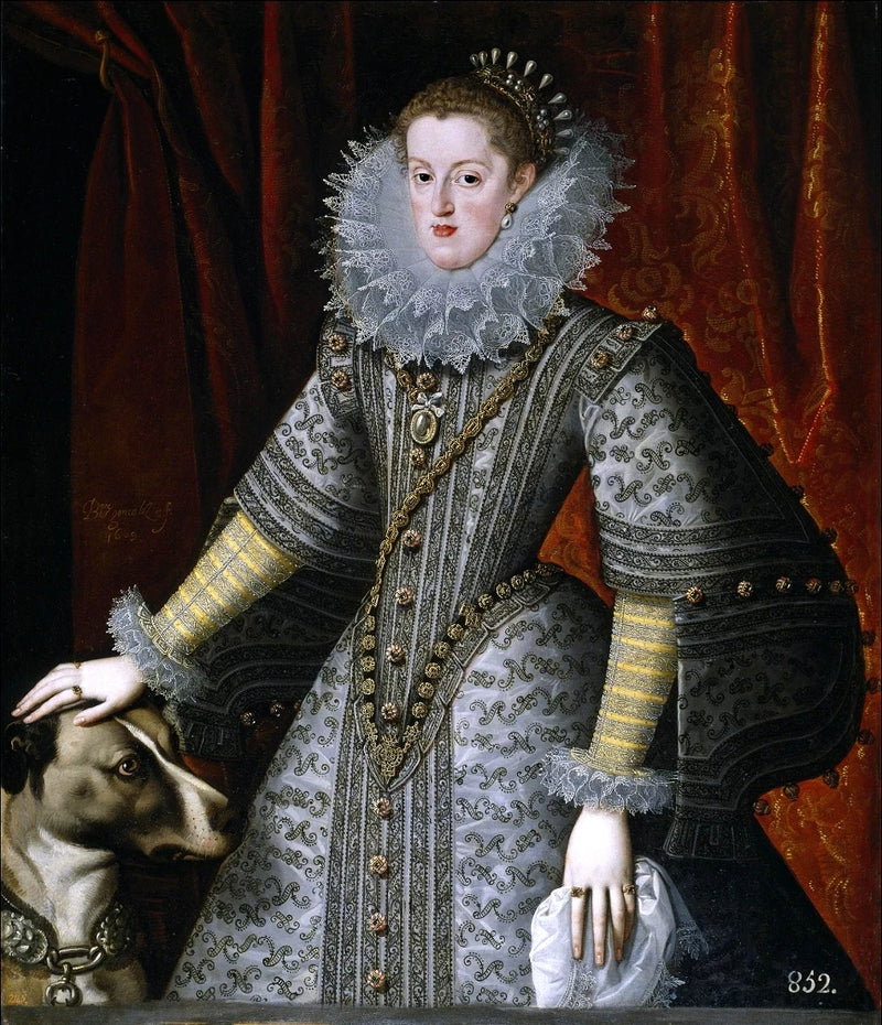 Marguerite d'Autriche, reine d'Espagne - Bartolomé González y Serrano