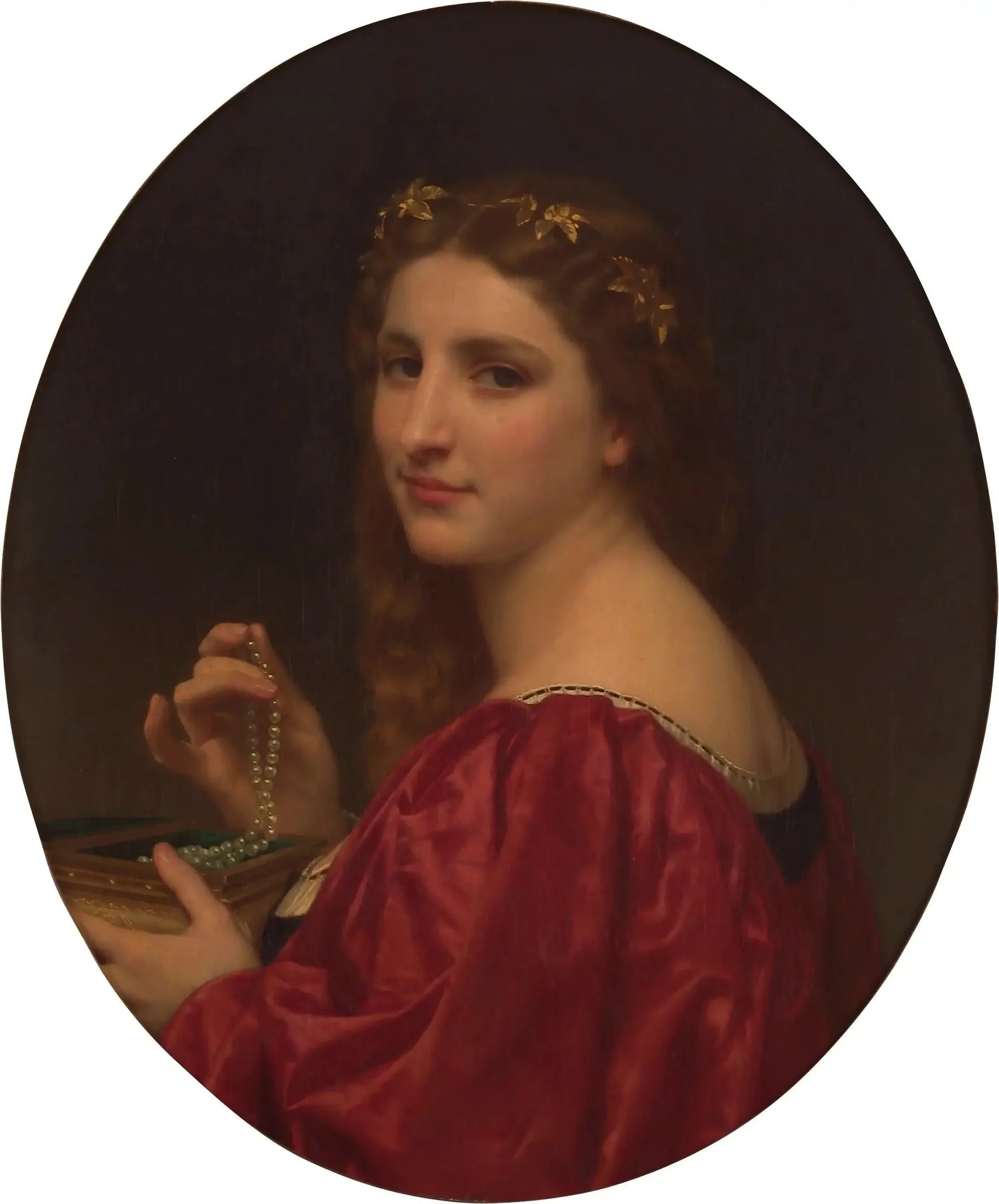 Marguerite - Bouguereau image 1 reproduction artisanale de tableau