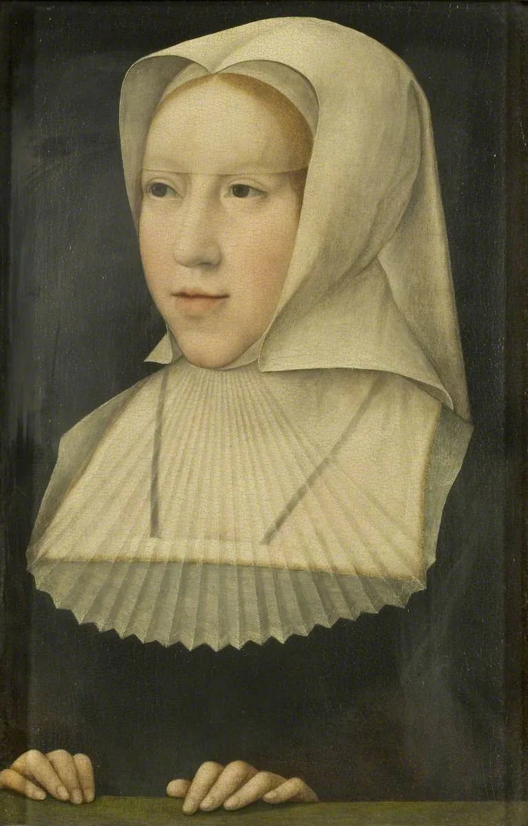 Marguerite d'Autriche - Bernard van Orley image 1 copie peinte à la main à l’huile