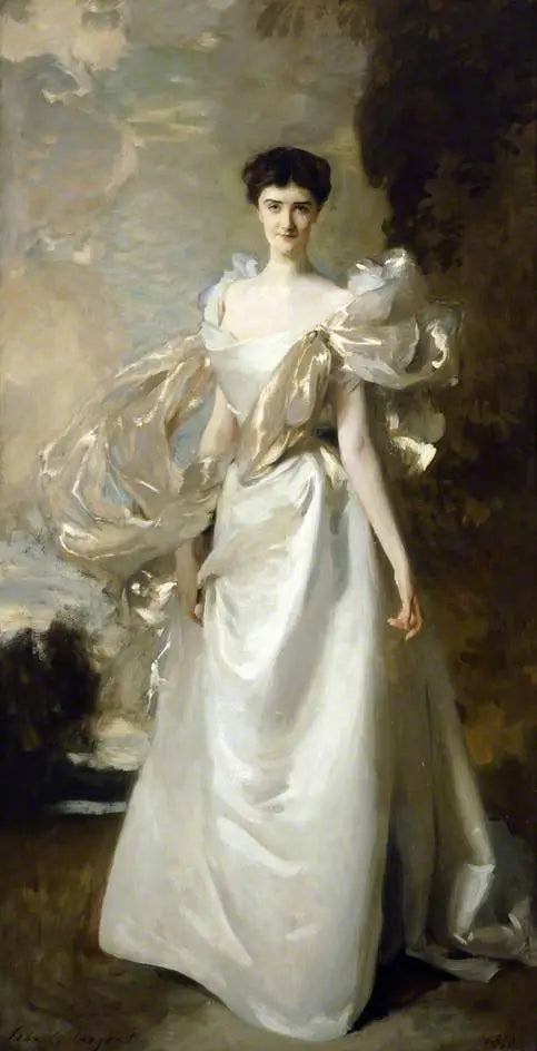Marguerite « Daisy » Hyde Leiter (c.1879–1968), future 19e comtesse de Suffolk - John Singer Sargent image 1 copie de tableau peinte à la main