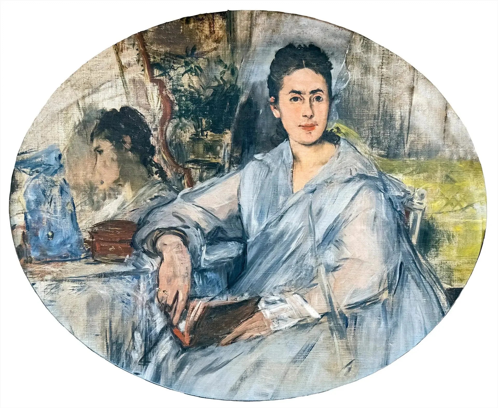 Marguerite de Conflans - Édouard Manet image 1 copie de tableau peinte à la main